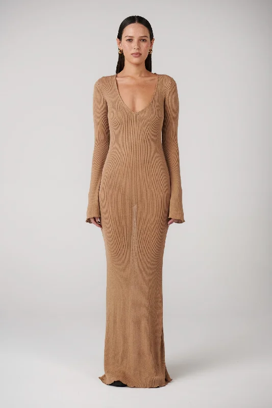 Hot Deal Danita Maxi Dress - Latte