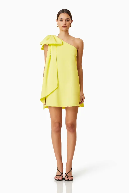 Price Meltdown Kennedy Party Dress - Yellow