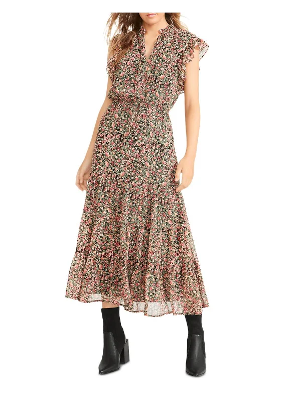 Major Savings Darcy Womens Tie Neck Long Maxi Dress