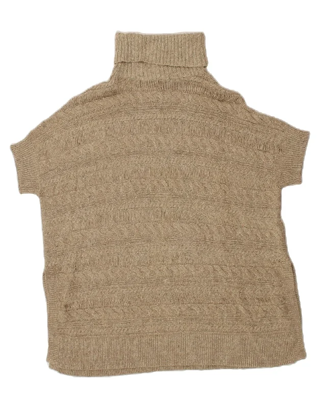 Bonus Savings FAT FACE Womens Poncho Roll Neck Jumper Sweater UK 10 Small Beige Cotton Bonus Savings FAT FACE Womens Poncho Roll Neck Jumper Sweater UK 10 Small Beige Cotton