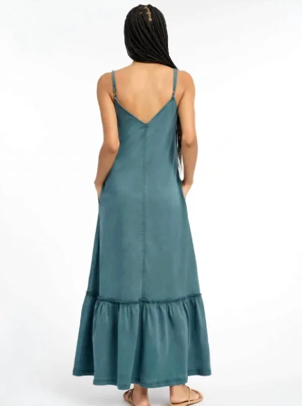 Big Discounts Riviera Dress in Aegean