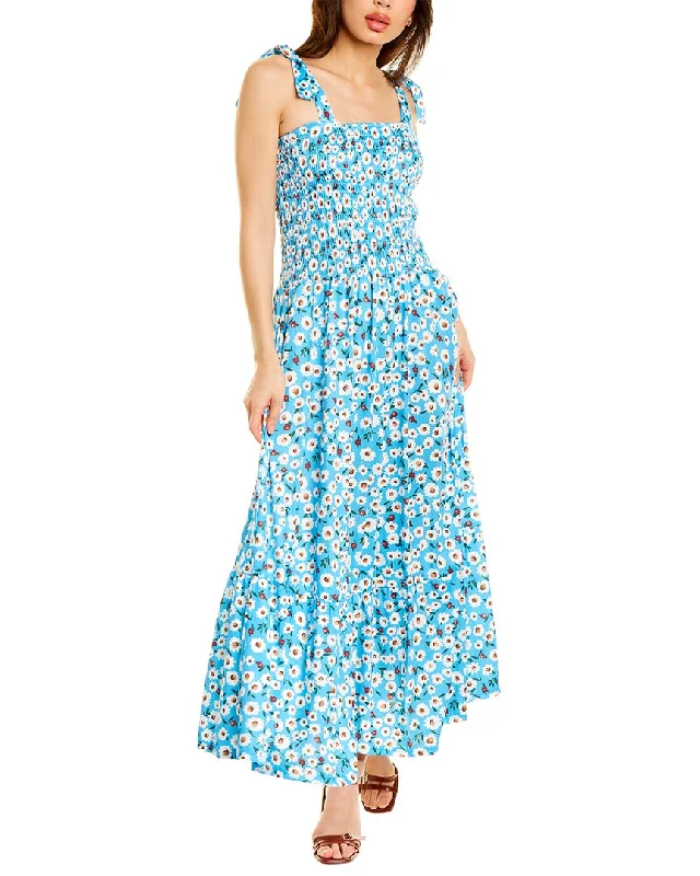 Great Deals To My Lovers Smocked Midi Dress