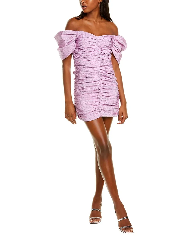 Price Cut Hutch Ruched Mini Dress