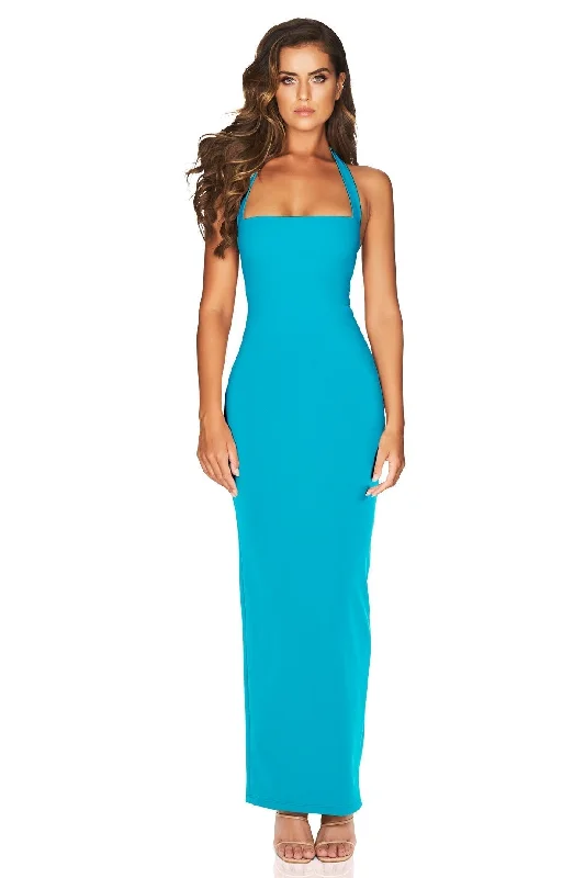 Price Cut Nookie Boulevard Maxi Dress - Blue