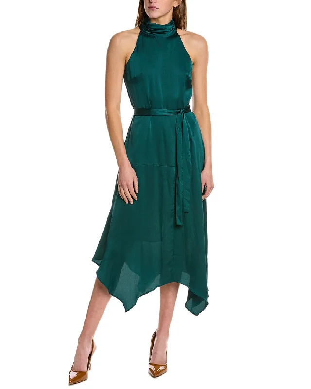 Deal Frenzy Vince Camuto Halter Neck Maxi Dress