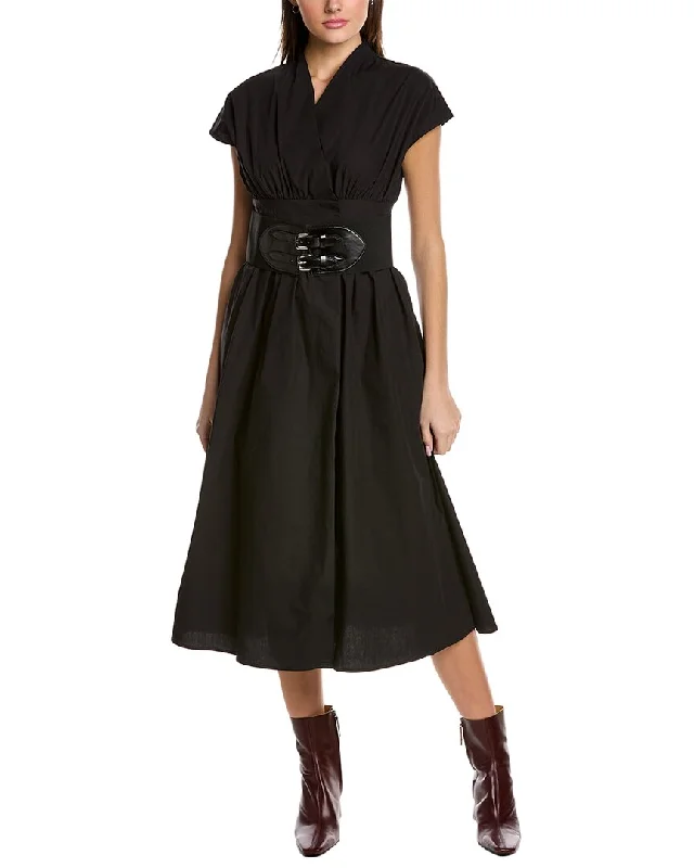 Midnight Madness Gracia Wrap Dress