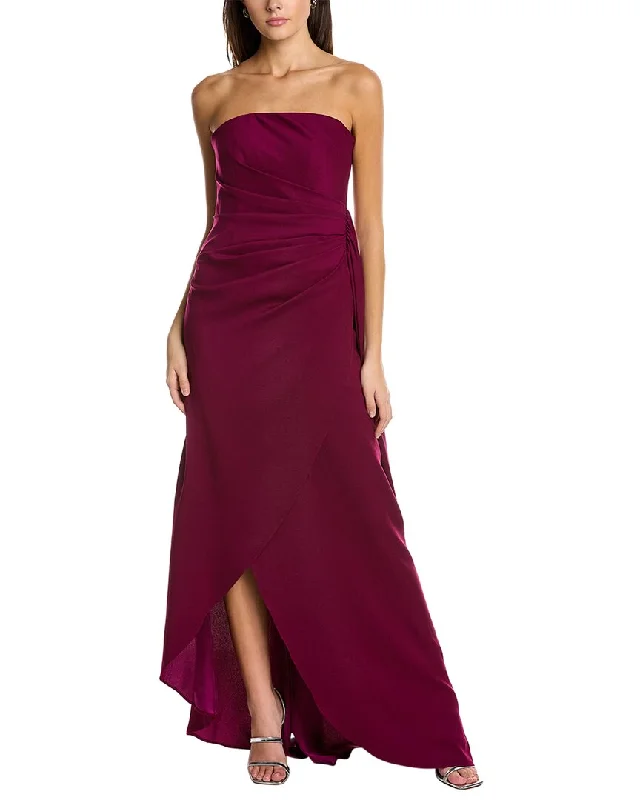 Anniversary Sale Rene Ruiz Strapless Crepe Gown