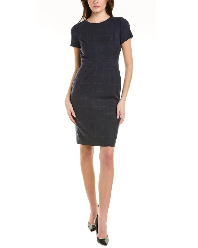 Major Savings Brooks Brothers Explorer Wool-Blend Sheath Dress