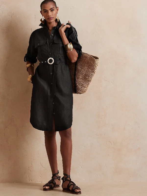 Price Slash Heritage Linen Scout Dress