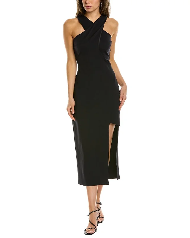 Blowout Deals Halston Kora Midi Dress
