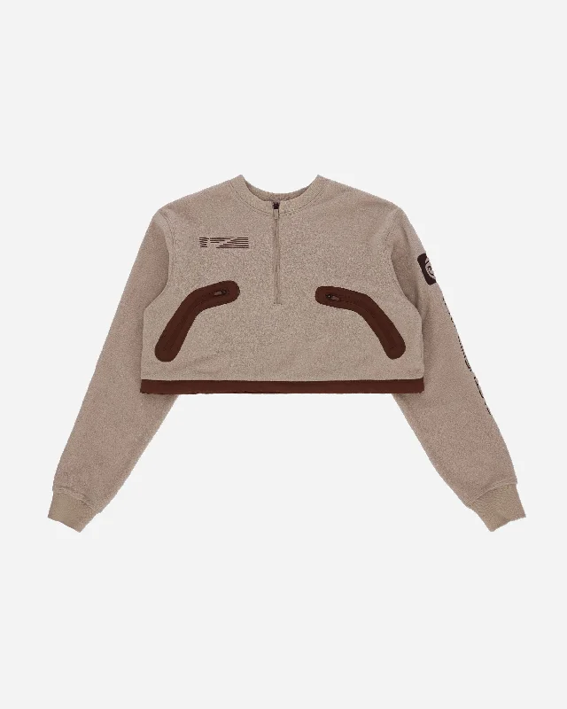 Friends and Family Sale CACT.US CORP WMNS Crewneck Sweatshirt Brown