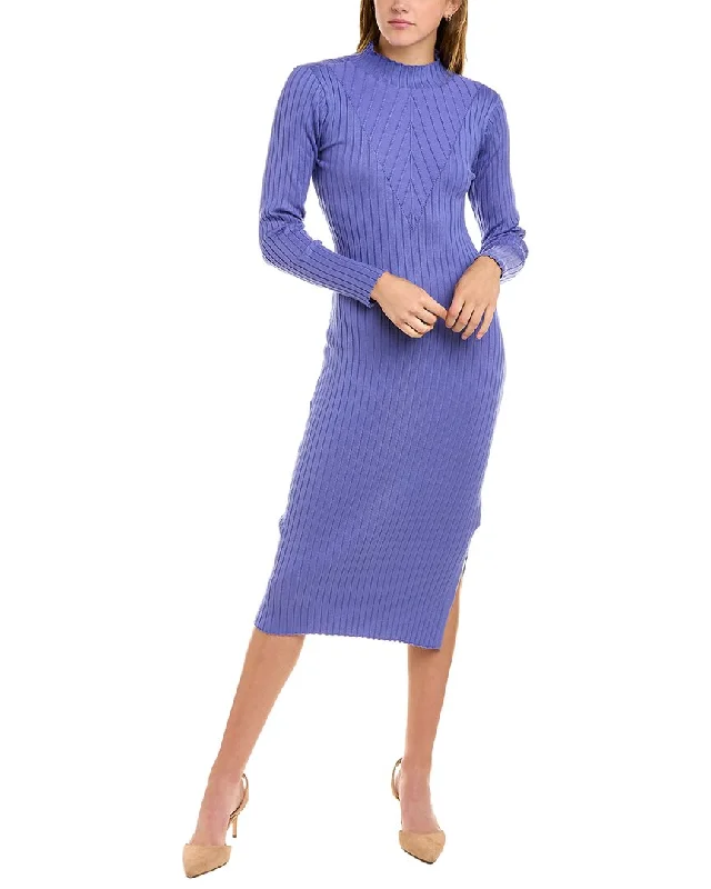 New Markdowns Nanette by Nanette Lepore Leah Midi Sweaterdress