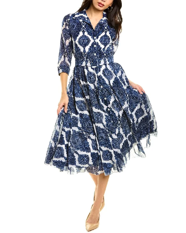 Stock Clearance Samantha Sung Aster Midi Dress