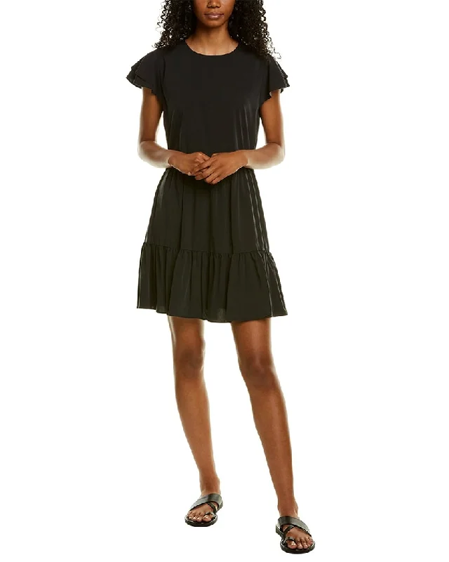 Limited Stock alice + olivia Demi Flutter Sleeve Babydoll Dress