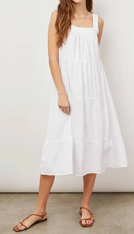 Fantastic Offers Amaya Dress in Bright White