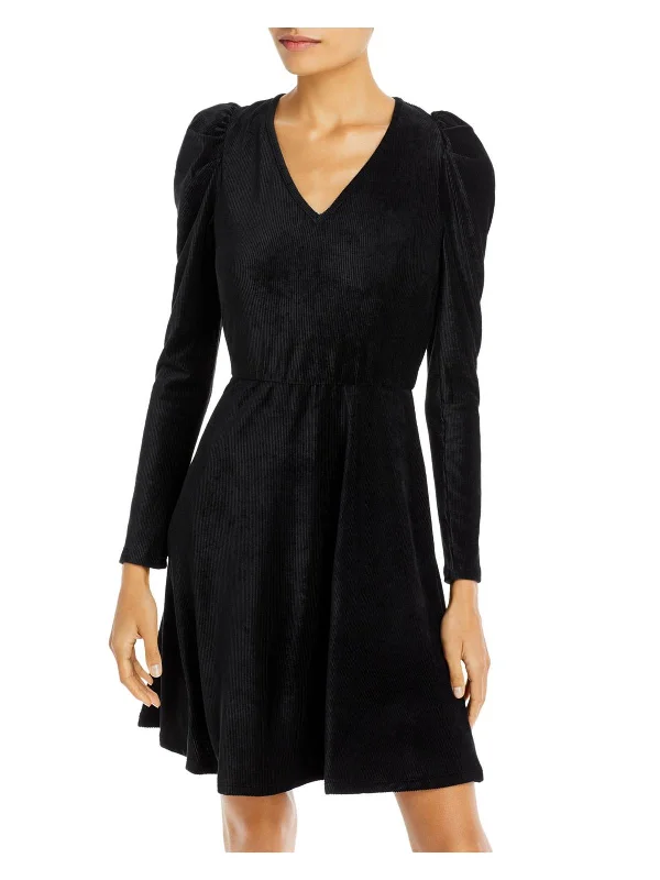 Bargain Prices Womens Velvet Short Mini Dress