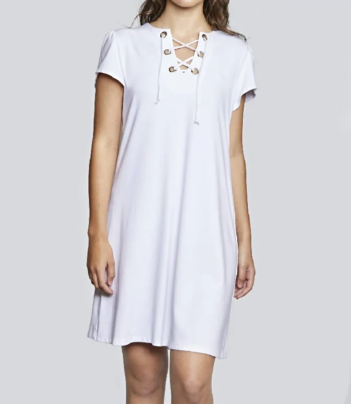 Price Blitz Lulu Dress in White