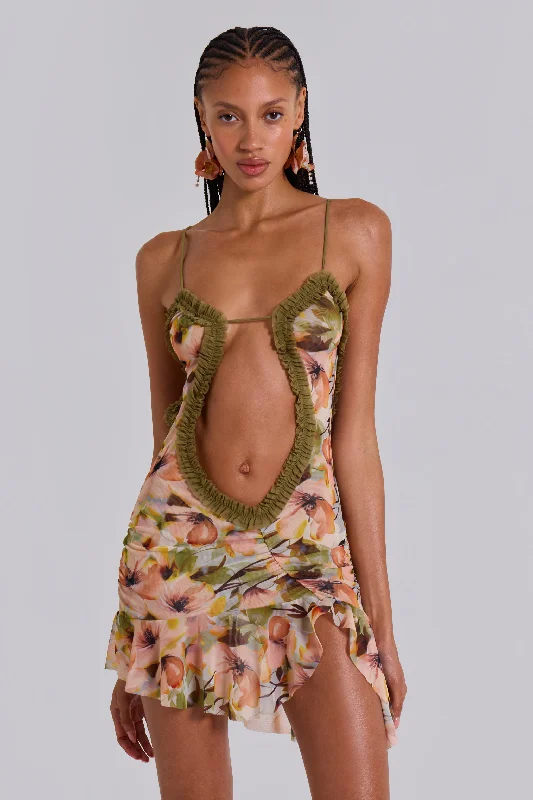 Huge Discounts Sunrise Bloom Mini Fatale Dress