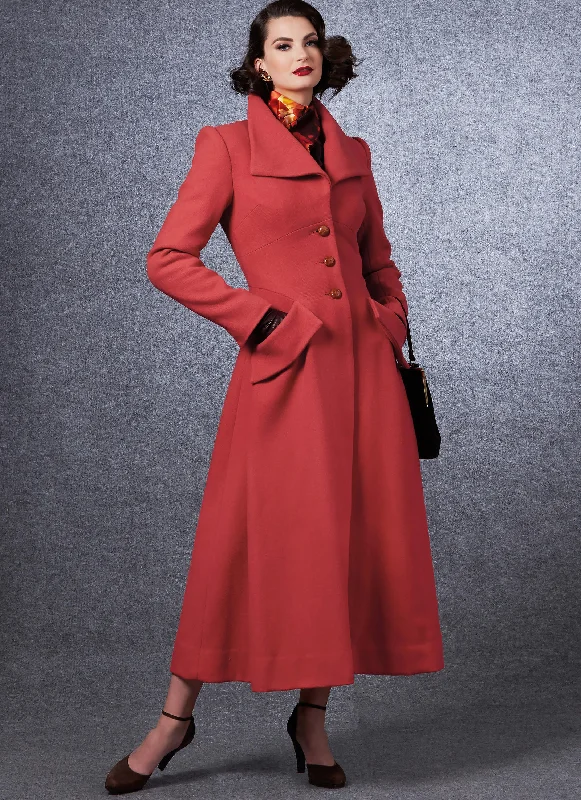 Overstock Sale Vogue Vintage Coat V1669