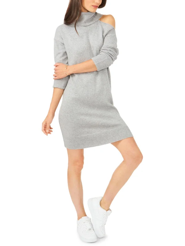 Grand Opening Sale Womens Cut-out Midi Sweaterdress