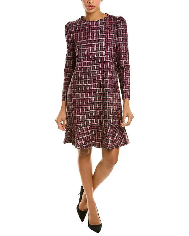 Super Sale Anne Klein Ruffle Hem Shift Dress