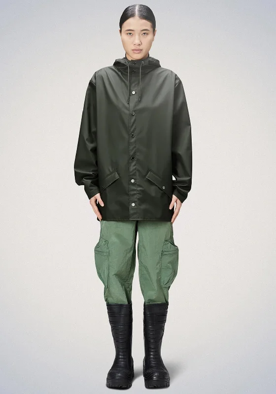 Today’s Special Rains Waterproof Short Raincoat, Green