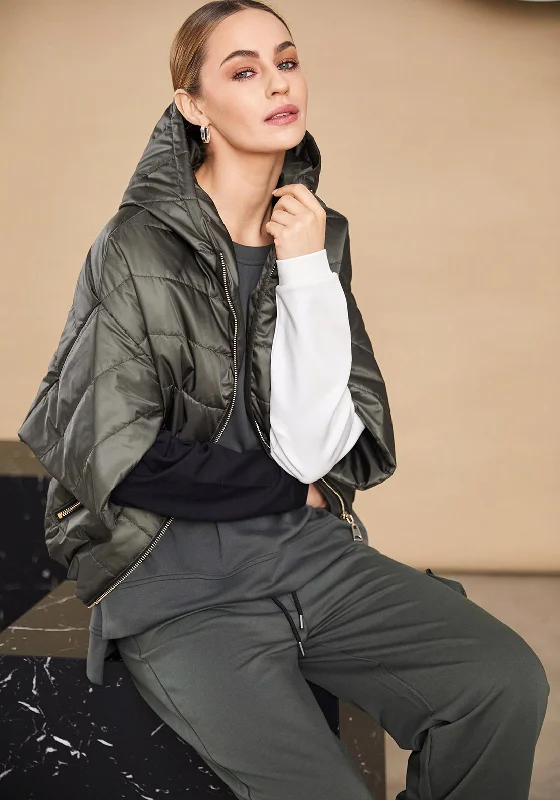 Weekend Special Naya Padded Short Jacket, Green