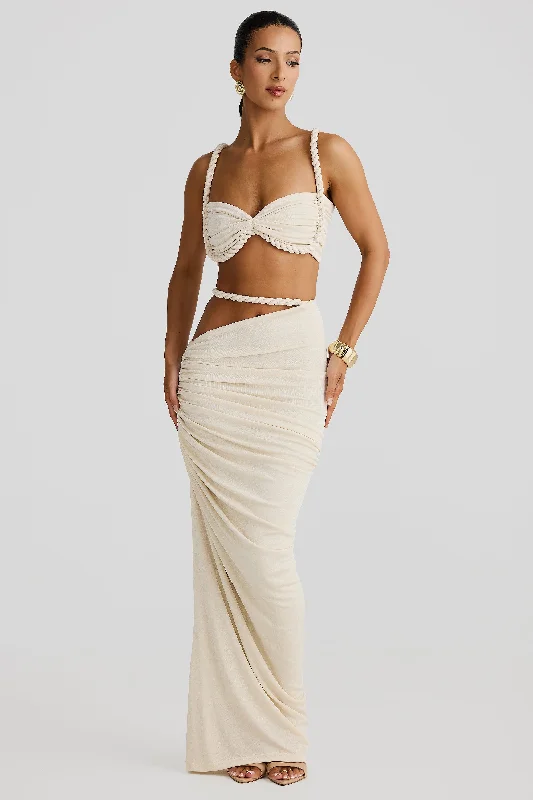 Act Fast Zenaya Skirt - Pearl Marble