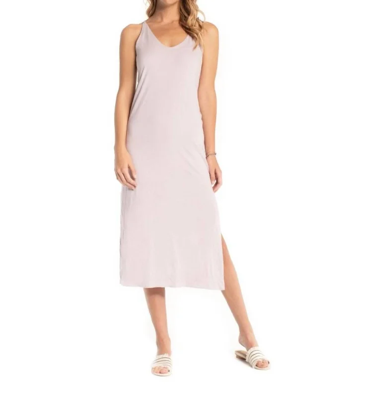 Online Only Zen Slip Dress in Iris