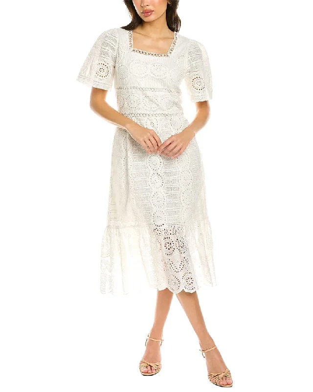 Unmissable Offer SEA NY Zinnia Midi Dress