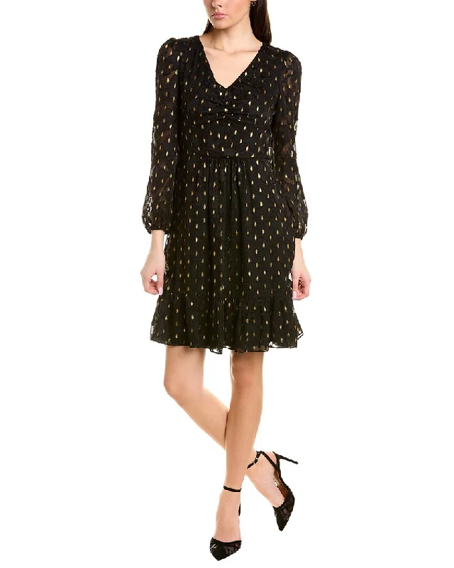 Flash Sale London Times Bishop Sleeve A-Line Dress