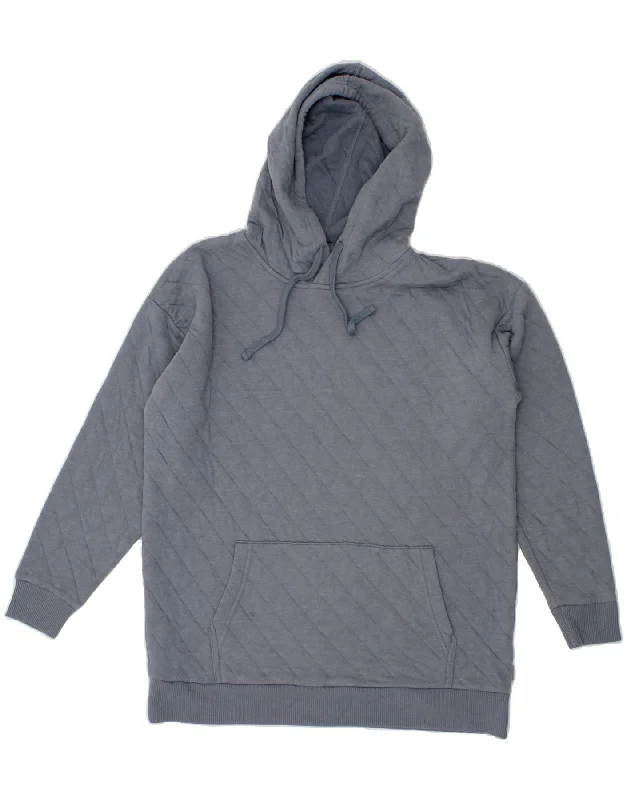 Inventory Reduction EDDIE BAUER Womens Oversized Hoodie Jumper UK 10 Small Blue Cotton Inventory Reduction EDDIE BAUER Womens Oversized Hoodie Jumper UK 10 Small Blue Cotton