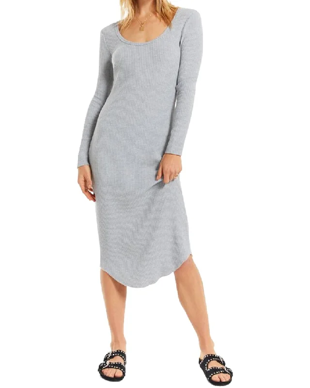Reduced Prices Z SUPPLY Zoey Waffle Midi Dress