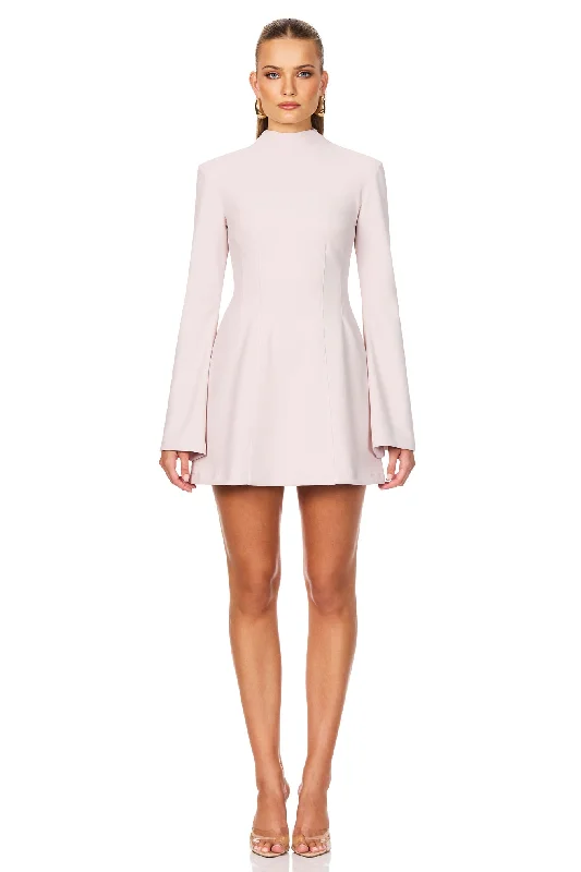 Limited Time Offer Nookie Caroline High Neck Mini Dress - Shell