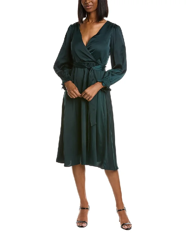 Can't Miss Taylor Surplice Midi Dress