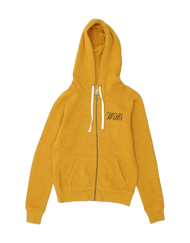 Price Break JACK WILLS Womens Loose Fit Graphic Zip Hoodie Sweater UK 10 Small Yellow Price Break JACK WILLS Womens Loose Fit Graphic Zip Hoodie Sweater UK 10 Small Yellow