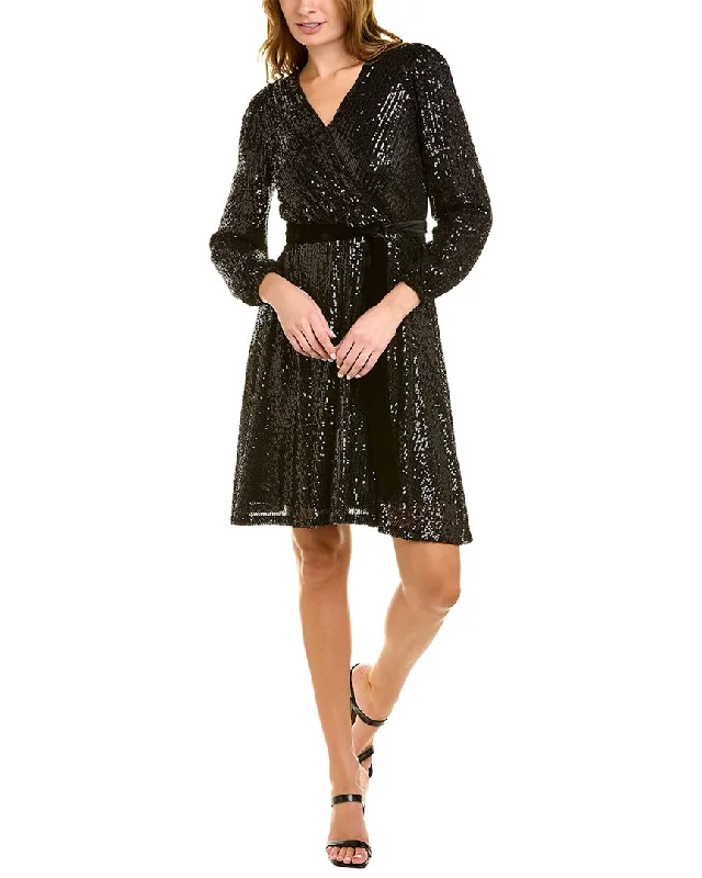 Deep Discounts Nanette Lepore Sequined Midi Dress