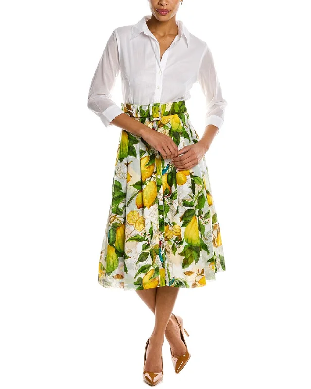 Buy Now Samantha Sung Audrey Contrast Shirtdress