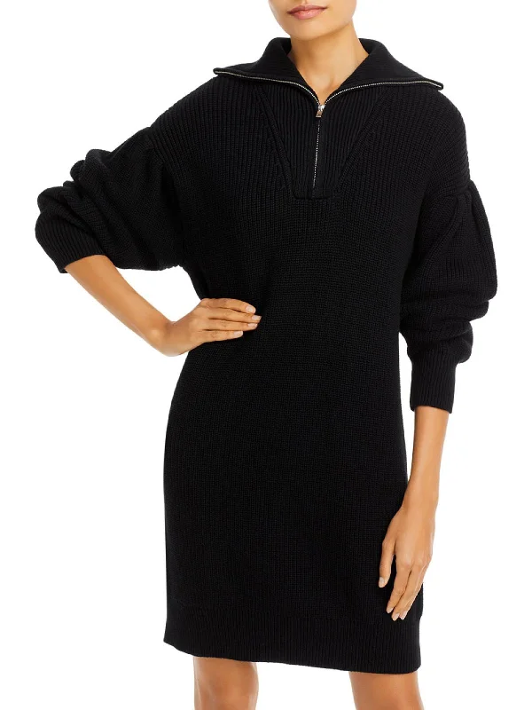 Closeout Womens Knit Cozy Sweaterdress