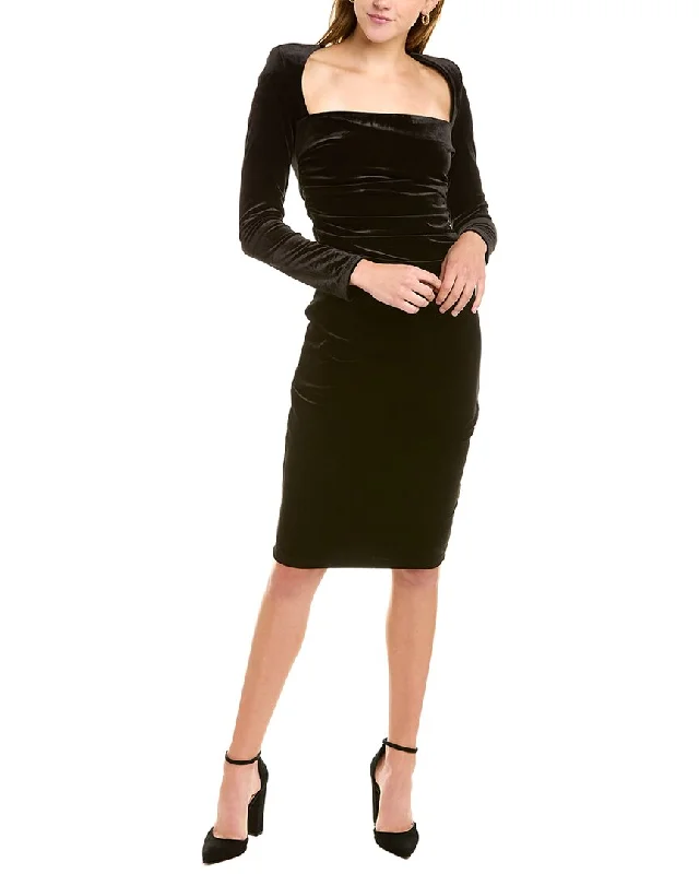 Bargain Blast ASTR the Label Virginia Velvet Sheath Dress