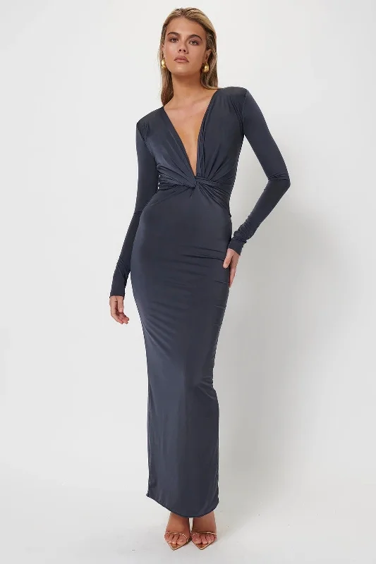 Big Discounts Mira Maxi Dress - Thunder
