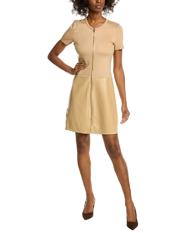 Deal Mania Ellen Tracy Zip Front Sheath Dress