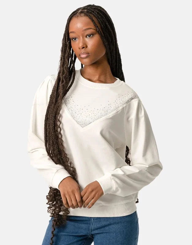 Deal Alert Sissy Boy Puff Sleeves Sweatshirt