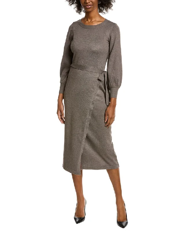 Shop and Save Taylor Wrap Sweaterdress
