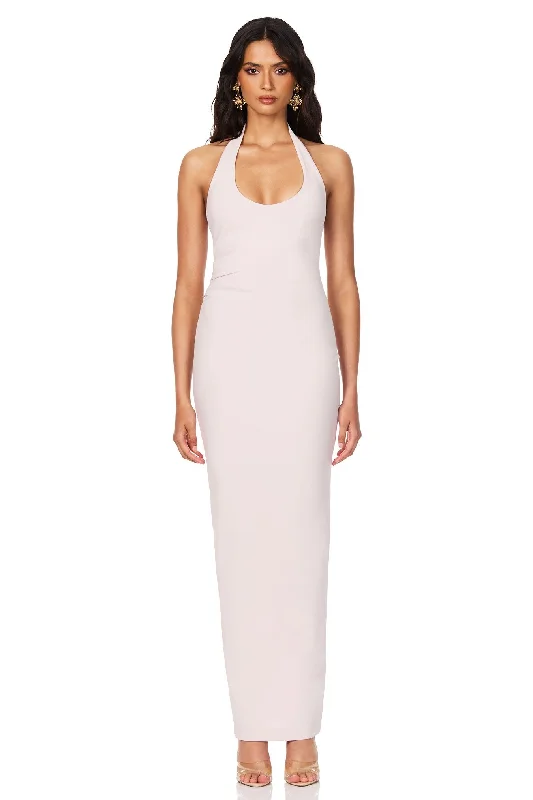 Limited Stock Nookie Natalia Halter Maxi Dress - Shell