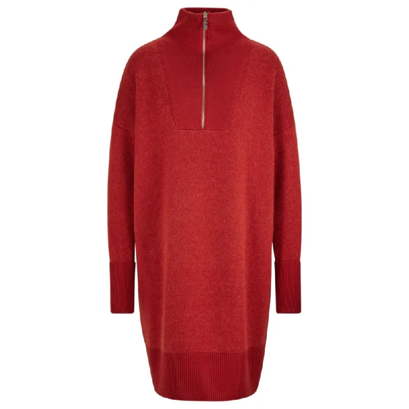 Reduced Prices Relaxed-fit sweater dress in a wool blend