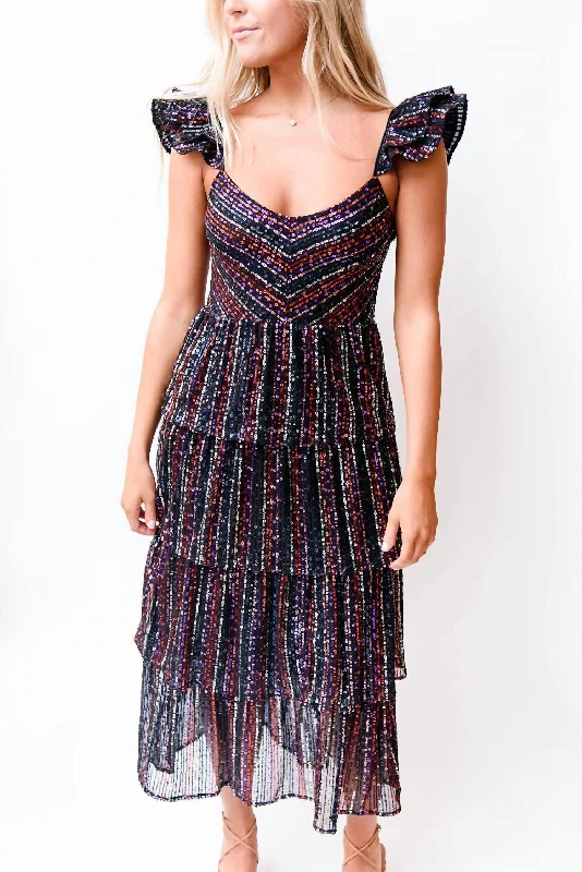 Year-End Clearance Quintana Dress in Multi