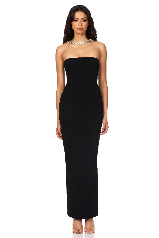 Members Only Nookie Madison Gown - Black