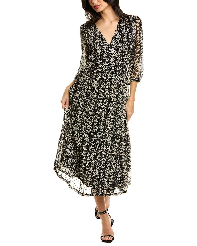 Mega Deal ba&sh Open-Front Midi Dress