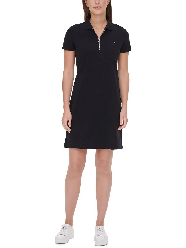 Unmissable Offer Womens Zip Neck Polo Athletic Dress